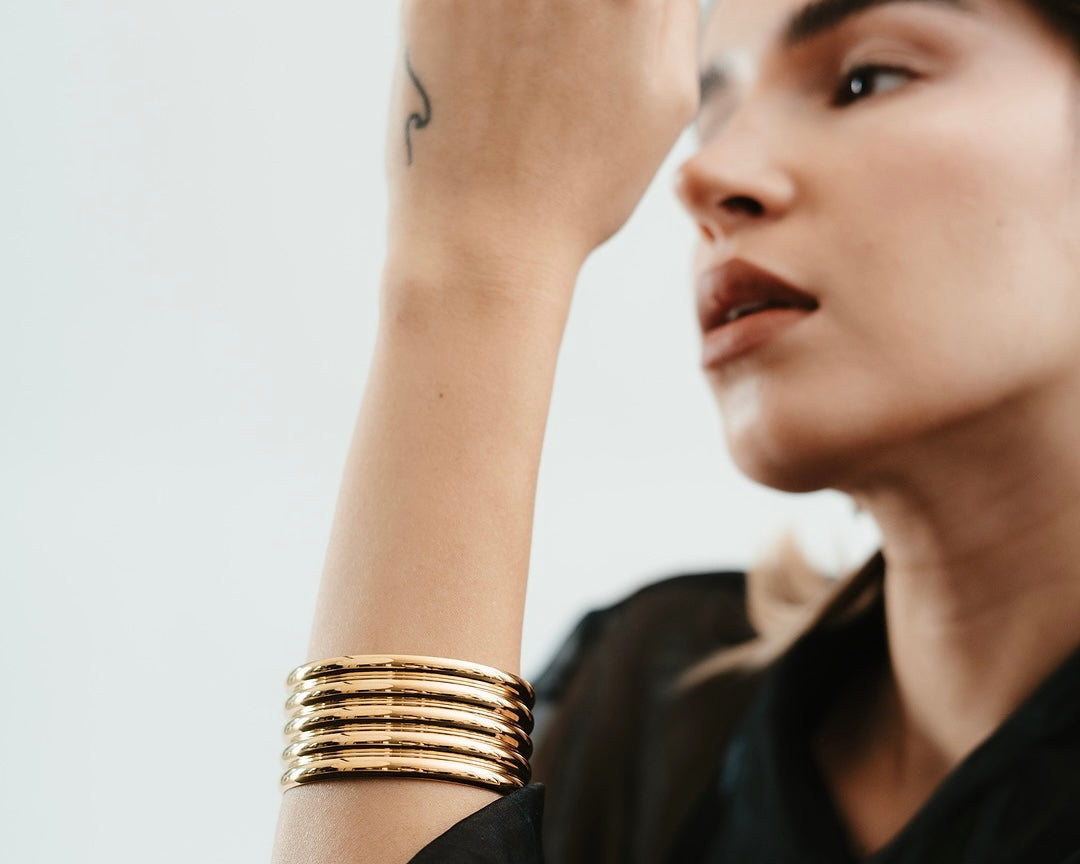 Collezione Roma Medema gioielli - placcati in oro 18k realizzati in acciaio inossidabile