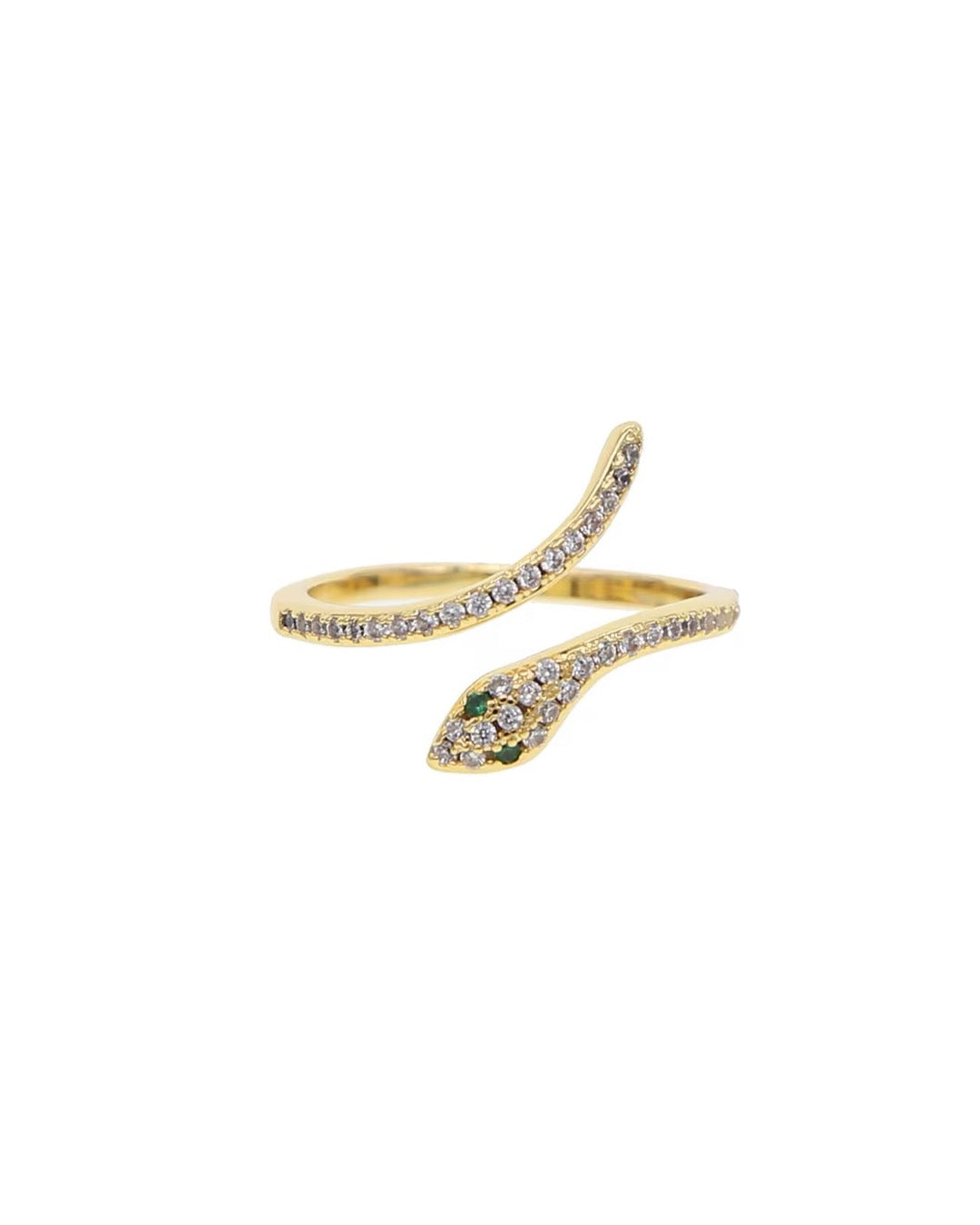 Anello Bangkok Serpente Zirconato