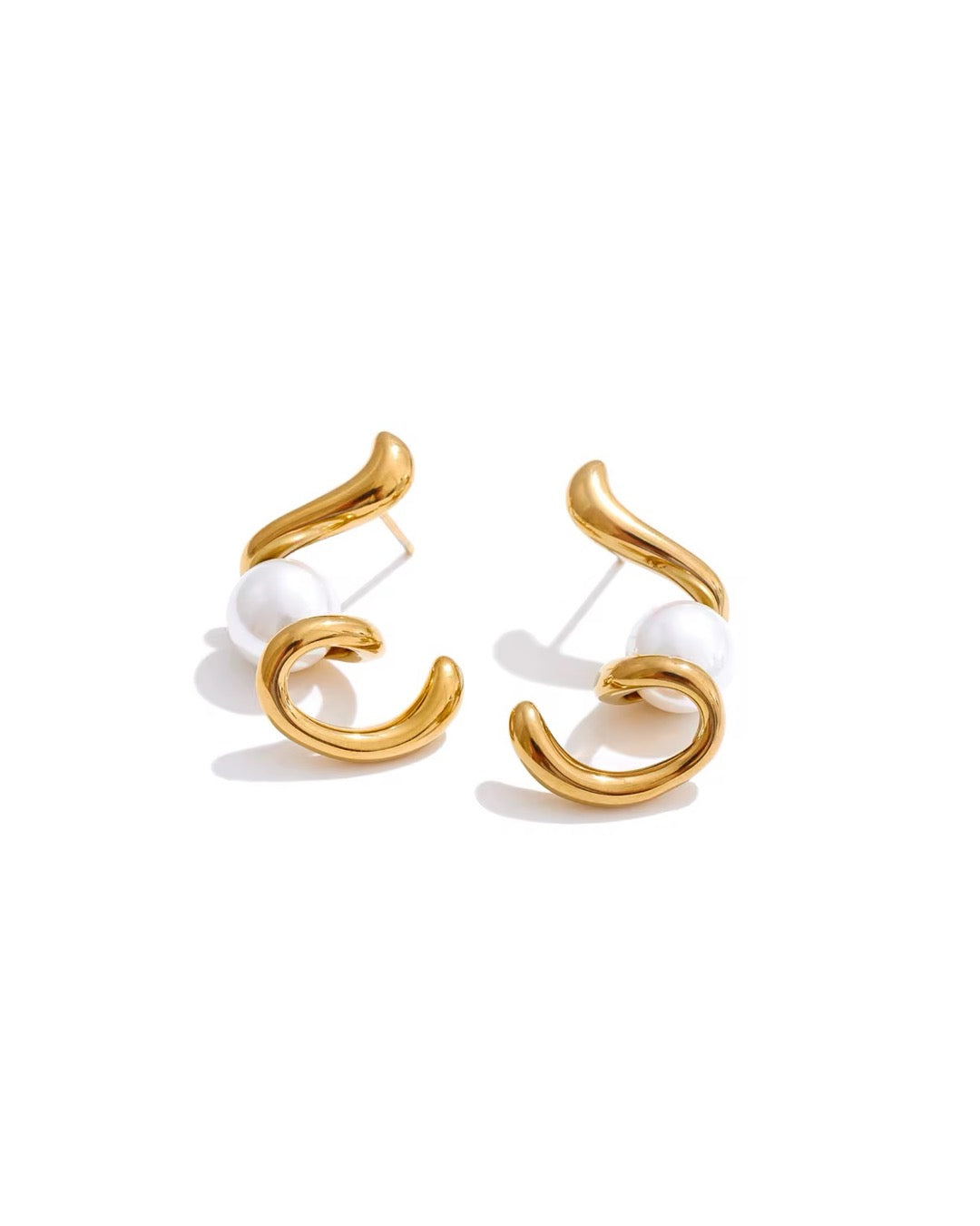 Atene Waves of Light Earrings